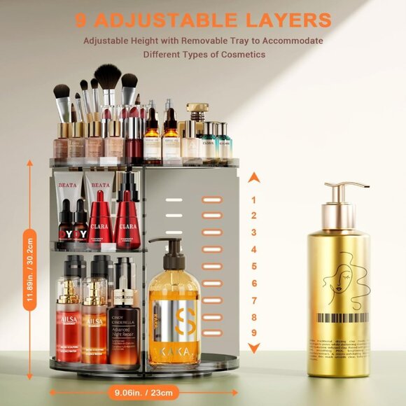 NEW Vanity Organizer | Grey - Picture 2 of 6